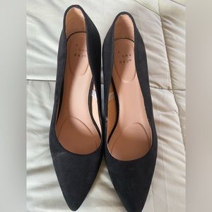 A new day black high heels